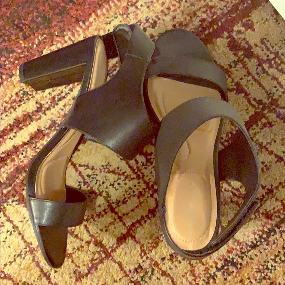 Black heels